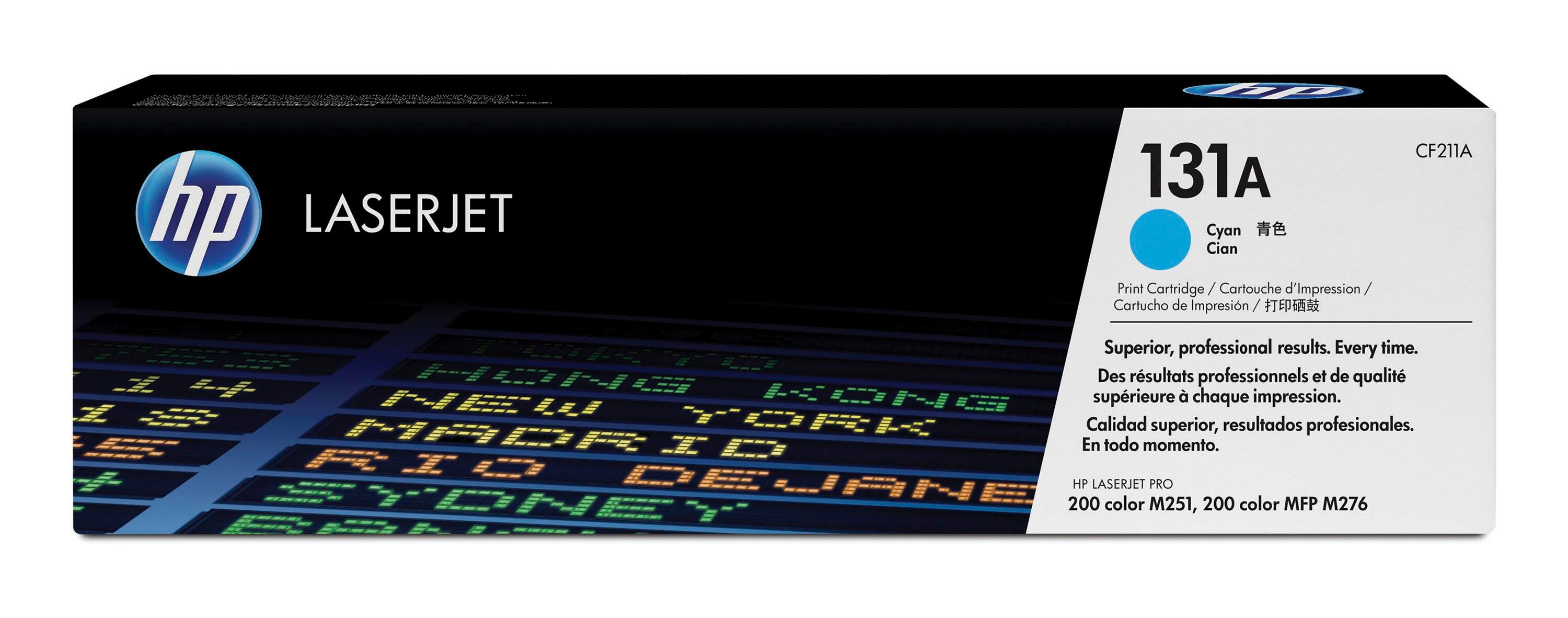 CARTRIDGE INK TONER HP HEWCF211A CYAN