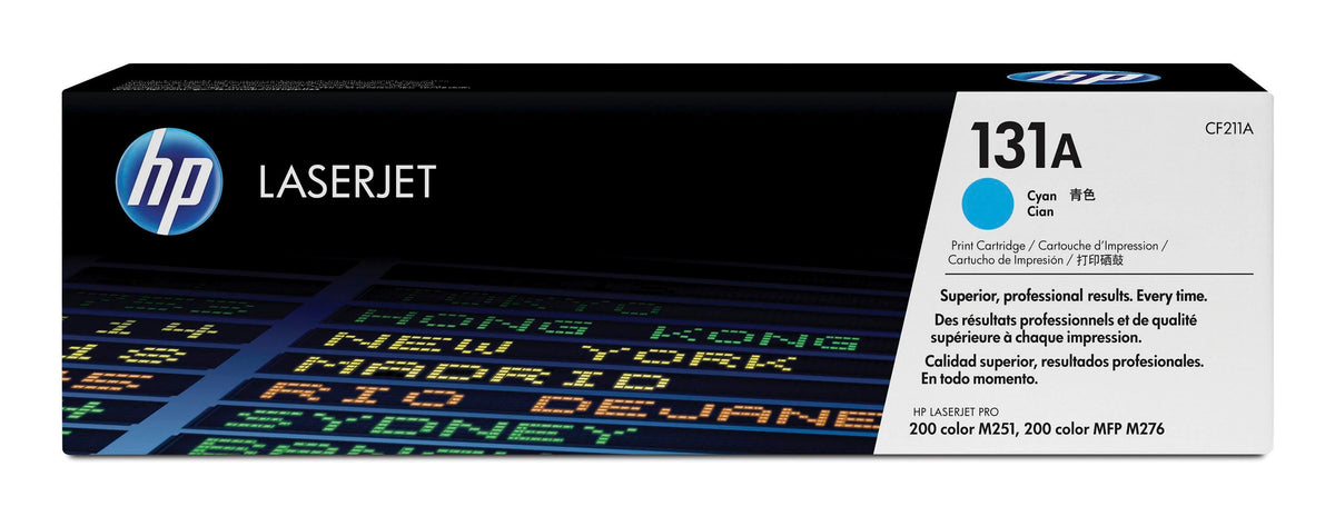 CARTRIDGE INK TONER HP HEWCF211A CYAN