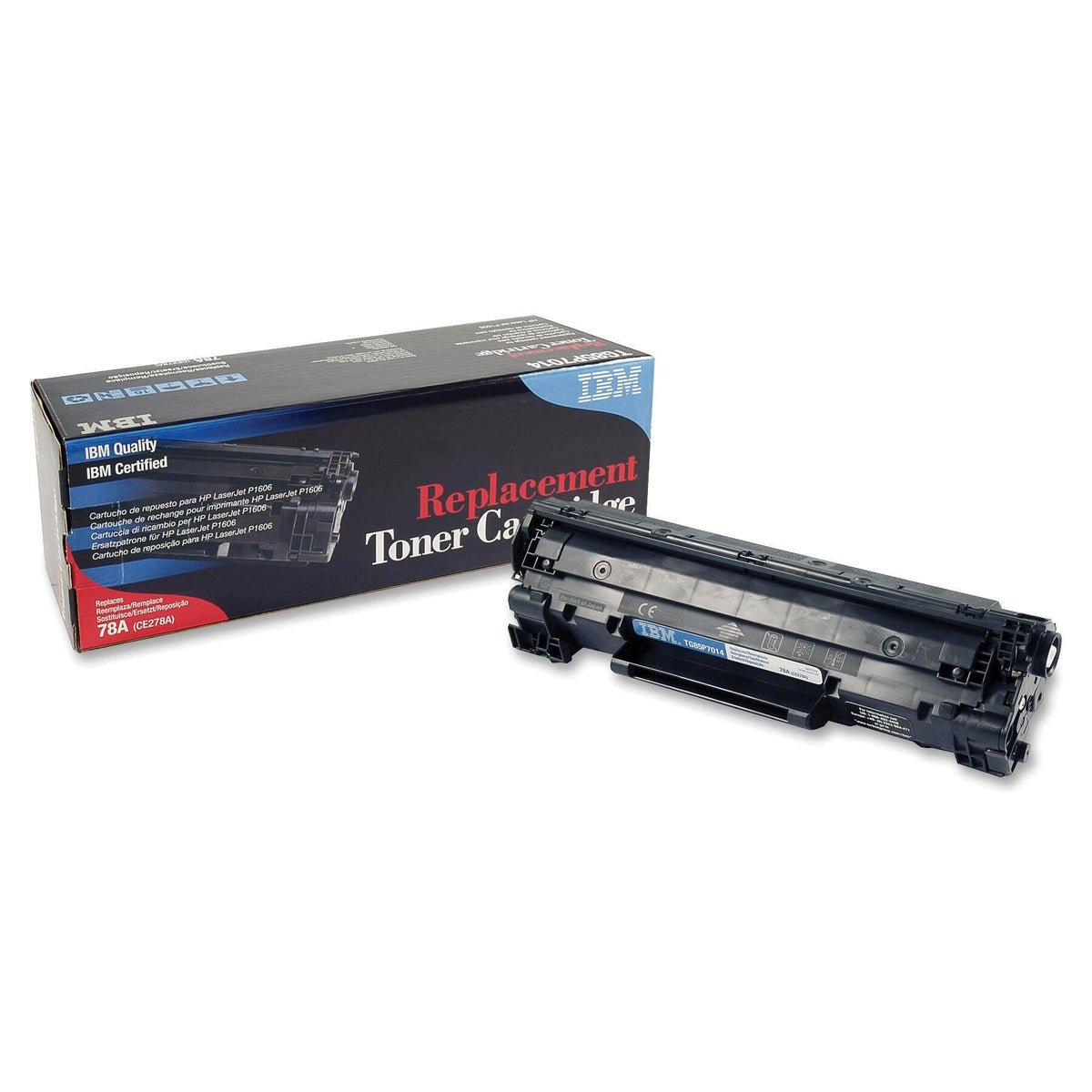 CARTRIDGE INK TONER FOR HP CE278A BLACK IBMTG85P7014