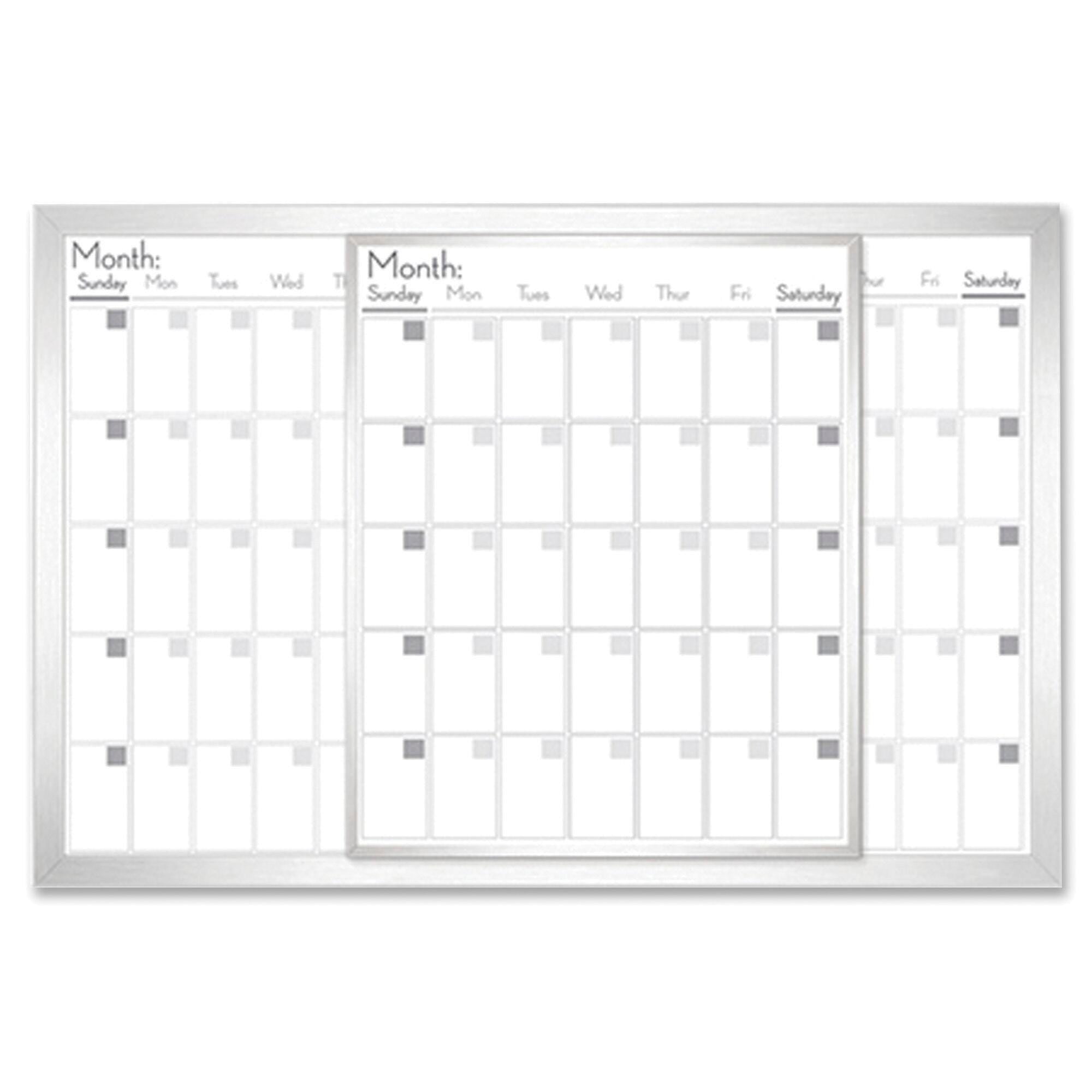 BOARD CALENDAR MAGNETIC 3X2 FROST LLR52503