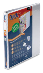 BINDER VIEW QUICKFIT 5/8 IN D-RING WHITE STW87000