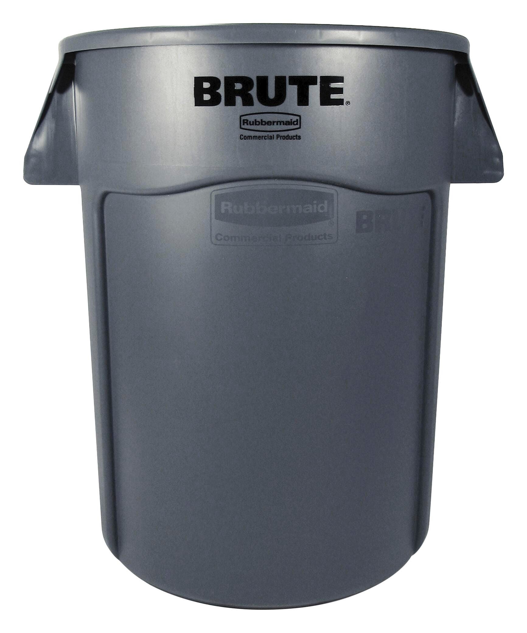 RECEPTACLE - BRUTE VENTED UTILITY CONTAINER - 44 GALLON CAPACITY - GRAY COLOR - EACH