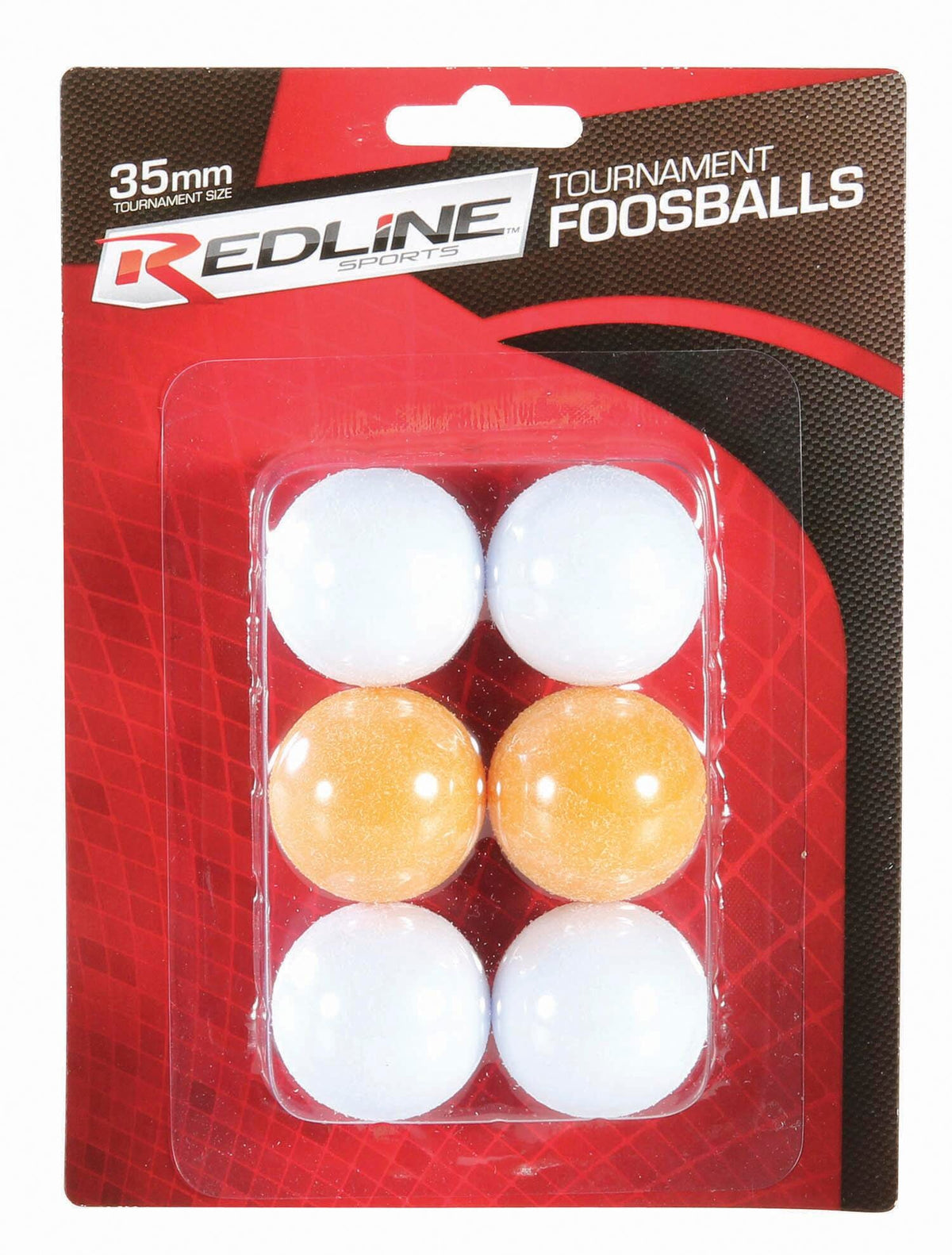 FOOSBALL - BALLS - REDLINE - 6 PK