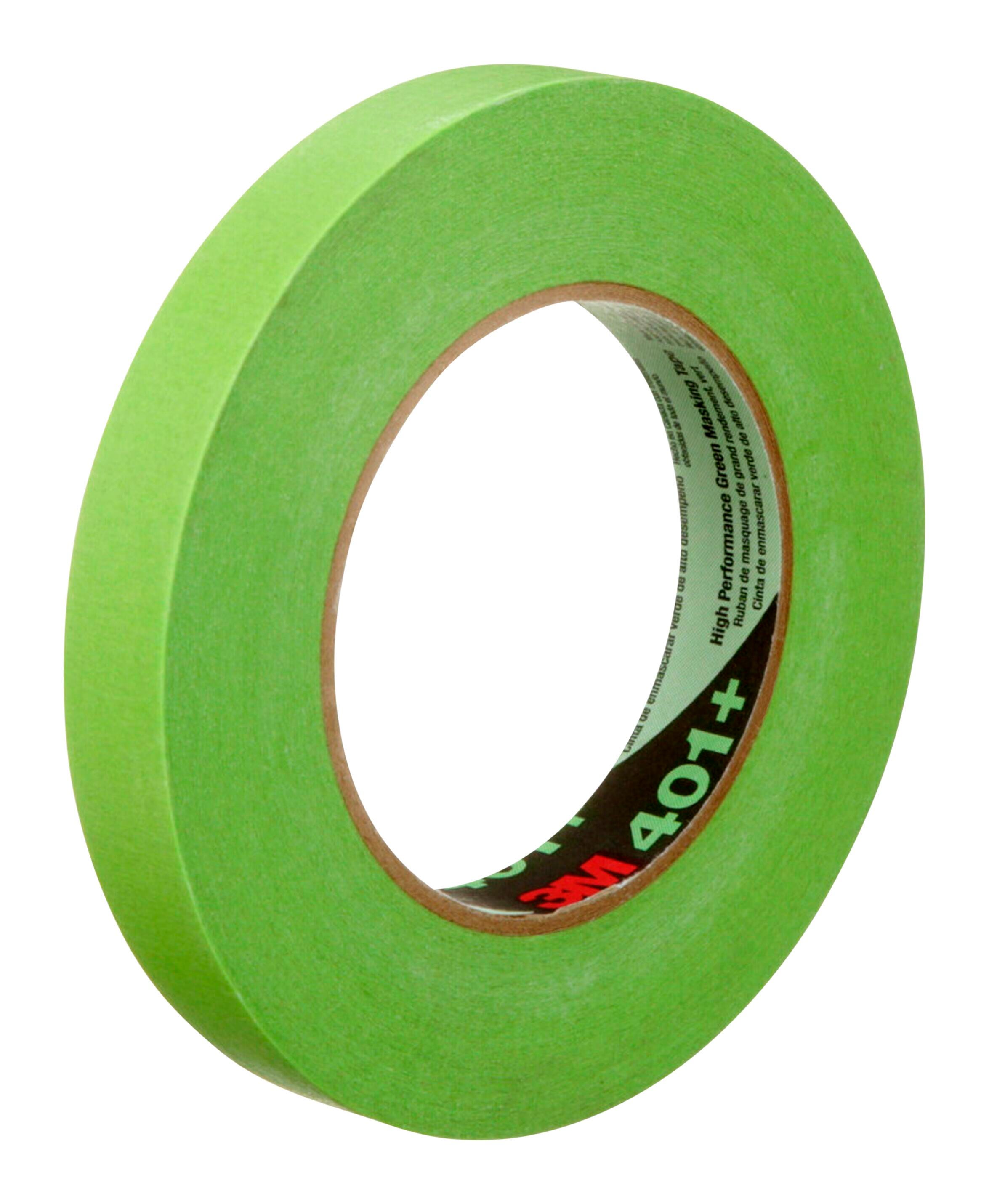 TAPE 3M HIGH PERFORMANCE GREEN MASKING 0.75 IN X 60 YD