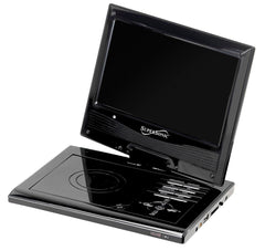 DVD PLAYER W/ SWIVEL DISPLAY -9 IN PORTABLE - SUPERSONIC - SC-179