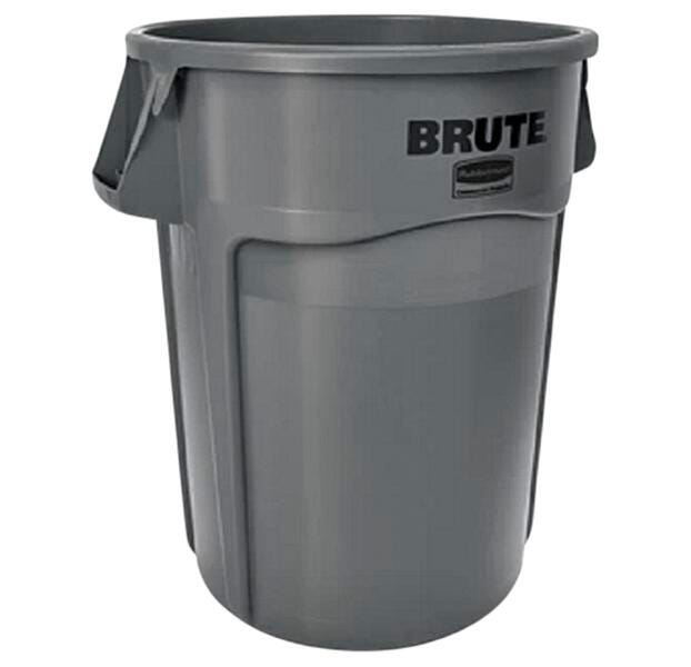 STORAGE CONTAINER ROUND BIN BRUTE 44 GALLON