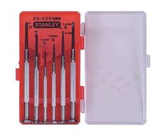 STANLEY - 6 PC JEWELERS PRECISION SCREWDRIVER SET