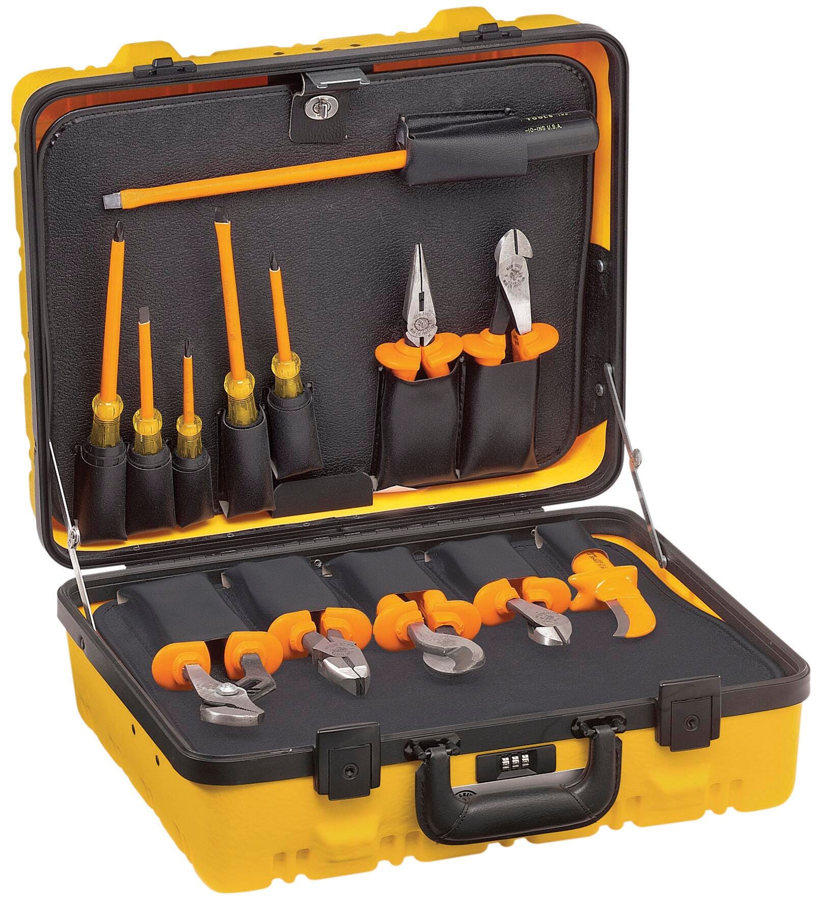 1000 VOLT INSULATED UTILITY TOOL KIT - SET OF 13