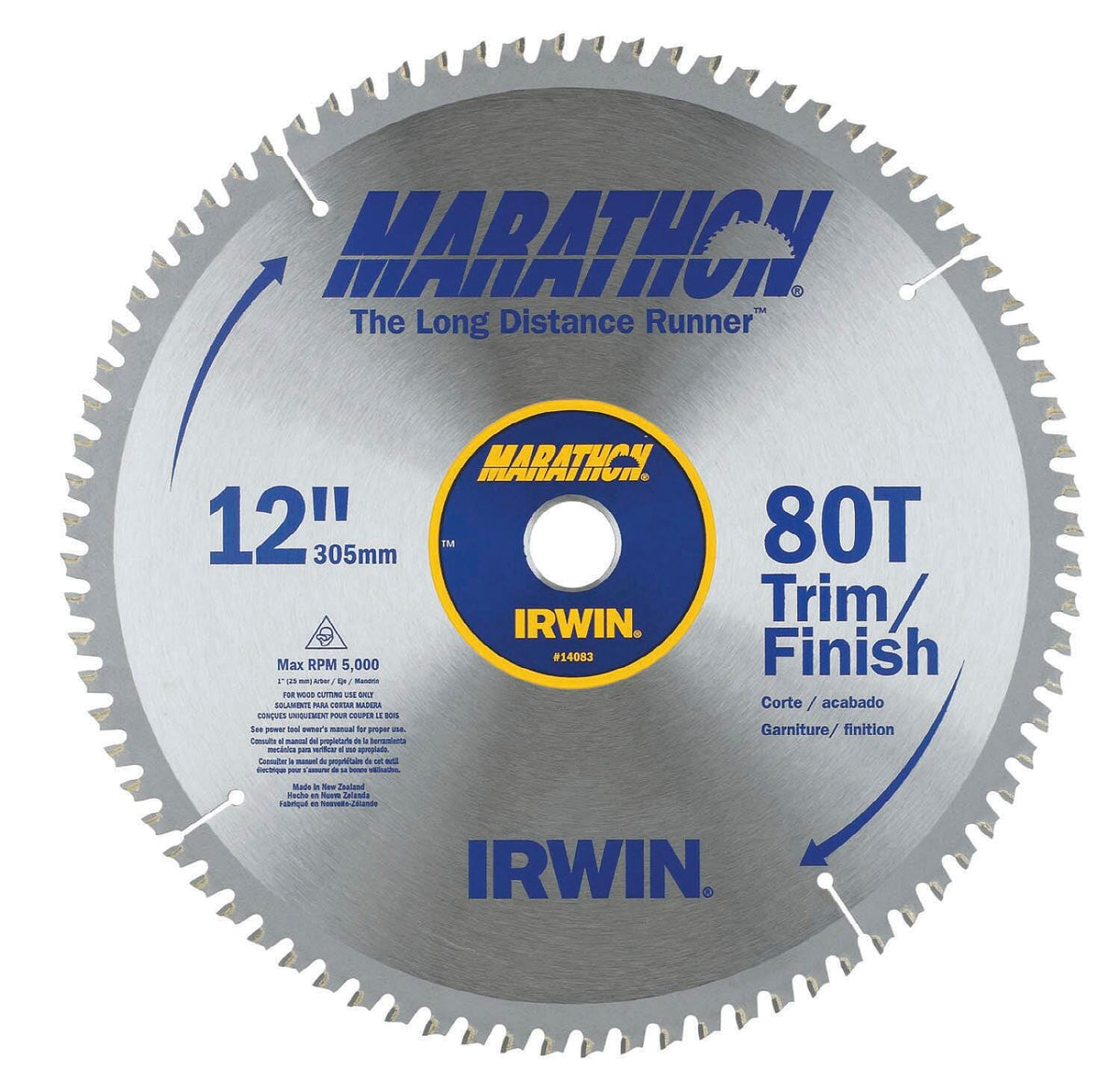 10INCH X 60T X 5/8INCH CIRCULAR SAW BLADE FOR WOOD-CARDED