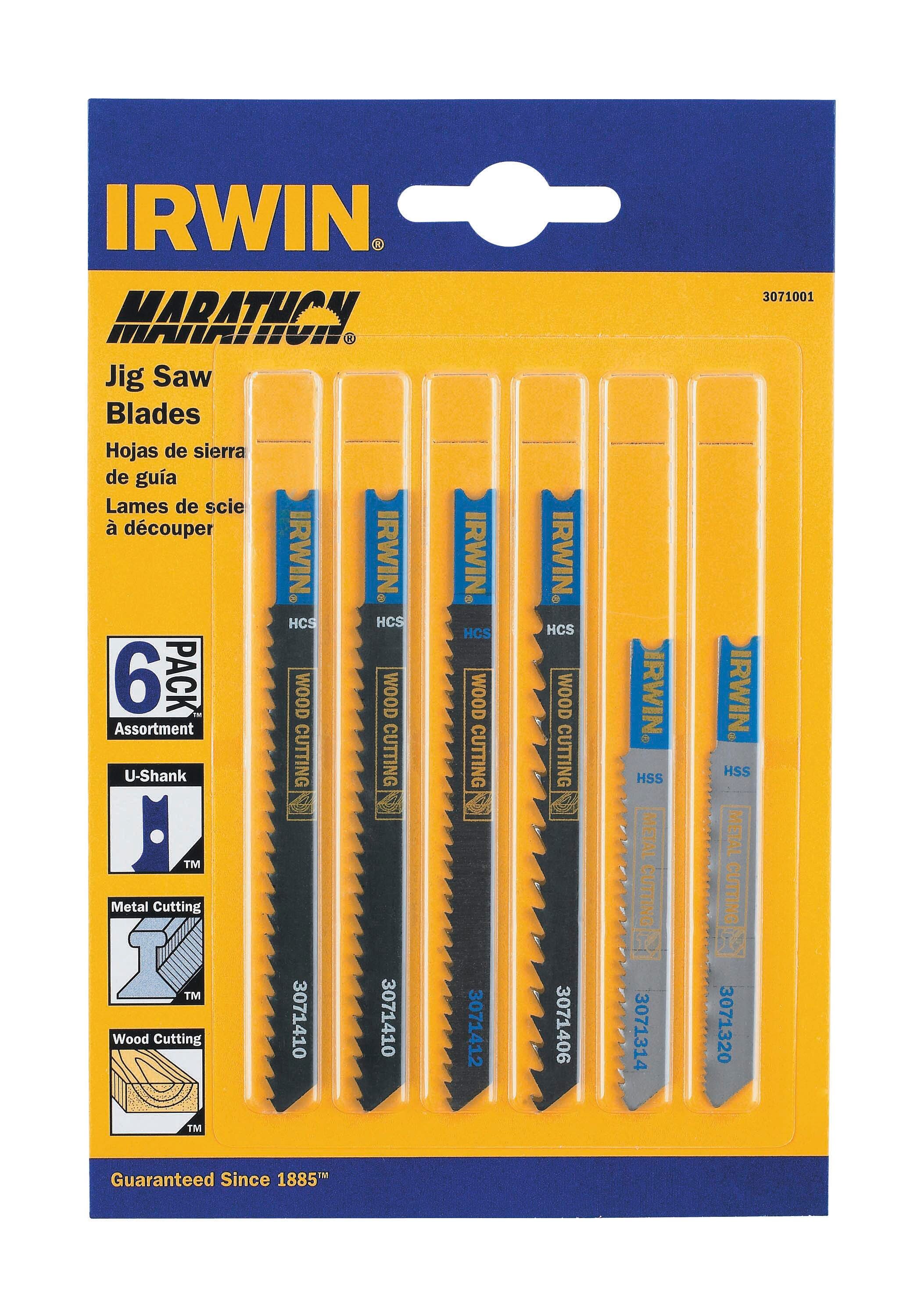 U-SHANK 6 PC ASSORTMENT