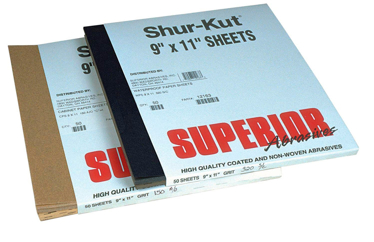 ABRASIVES - 9 X 11 120C GRIT 50 PER PACK - PACK OF 50
