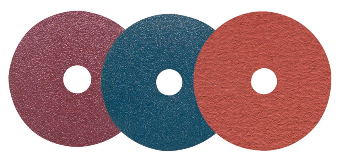 ABRASIVES - 4-1/2INCH FIBER RESIN DISC60 GRIT - PACK OF 25