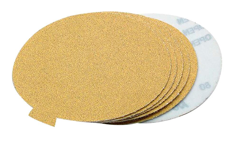 ABRASIVES - PSA GOLD DISC 5INCH 150 W/TAB - PACK OF 100