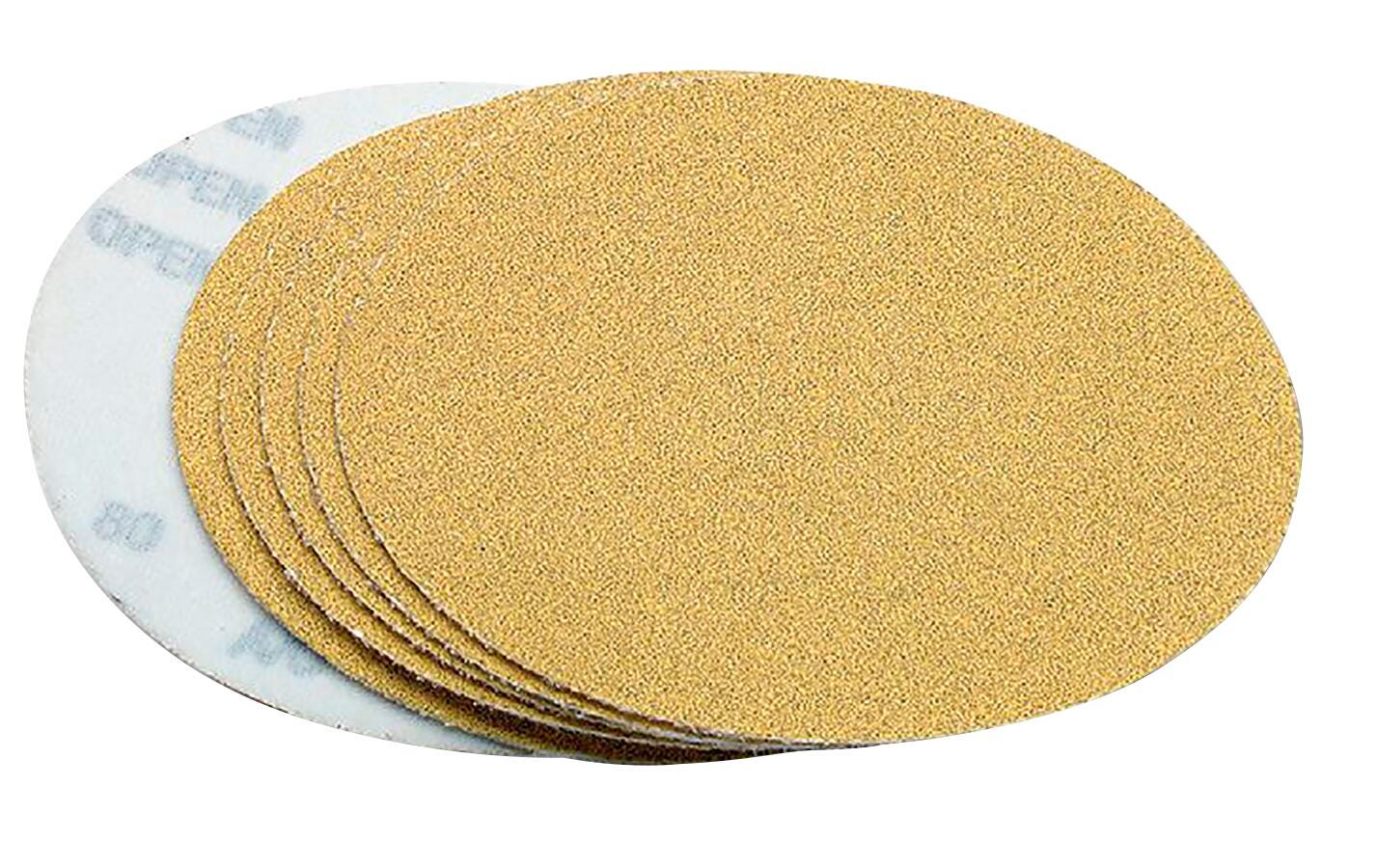 ABRASIVES - VPD 5INCH 180 GOLD 5/VAC HOLES - PACK OF 100