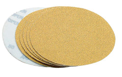 ABRASIVES - VPD 5INCH 180 GOLD 5/VAC HOLES - PACK OF 100