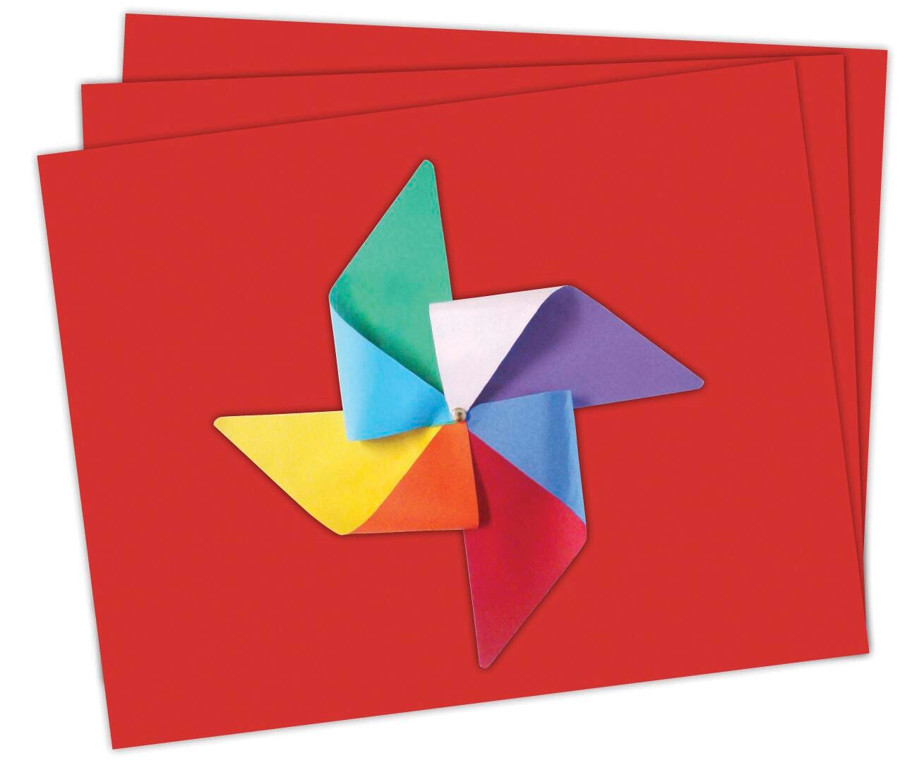 BOARD RAILROAD 22X28 RED SCHOOL SMART 4PLY PACK OF 25