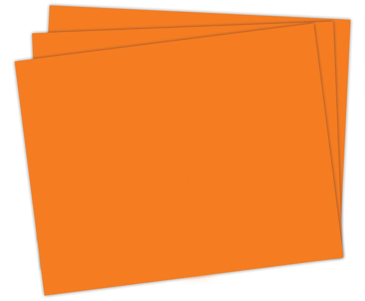 BOARD RAILROAD 22X28 ORANGE SCHOOL SMART 4PLY PACK OF 25