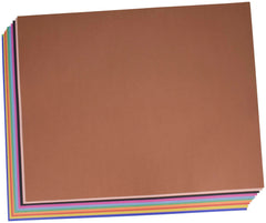 BOARD RAILROAD 22X28 ASST SCHOOL SMART 4PLY PACK OF 25