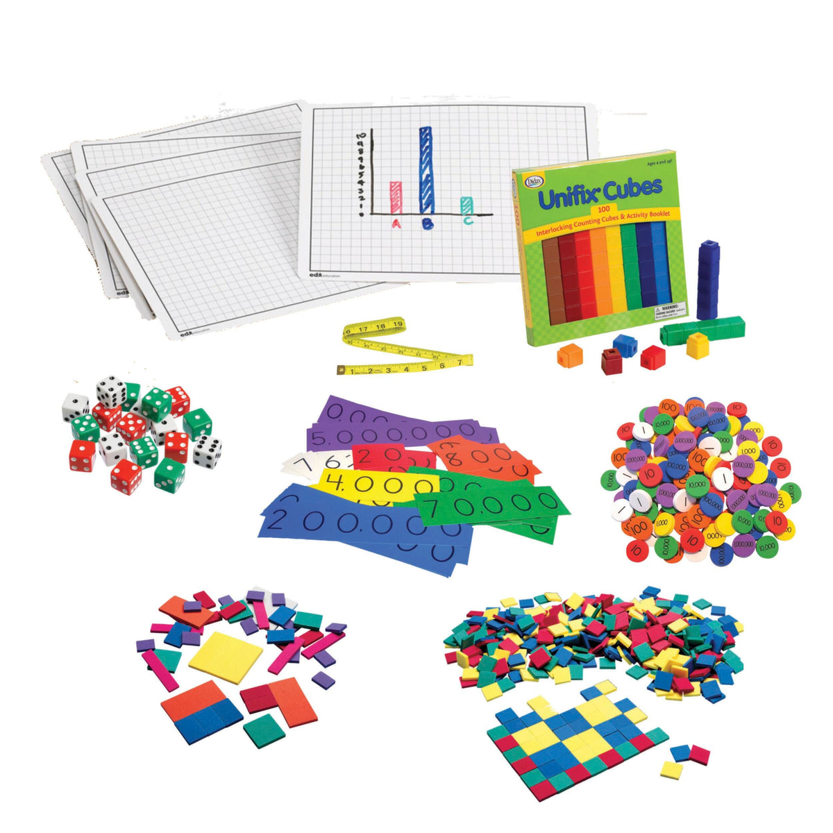 MATH MANIPULATIVE KIT FOR GRADE 4