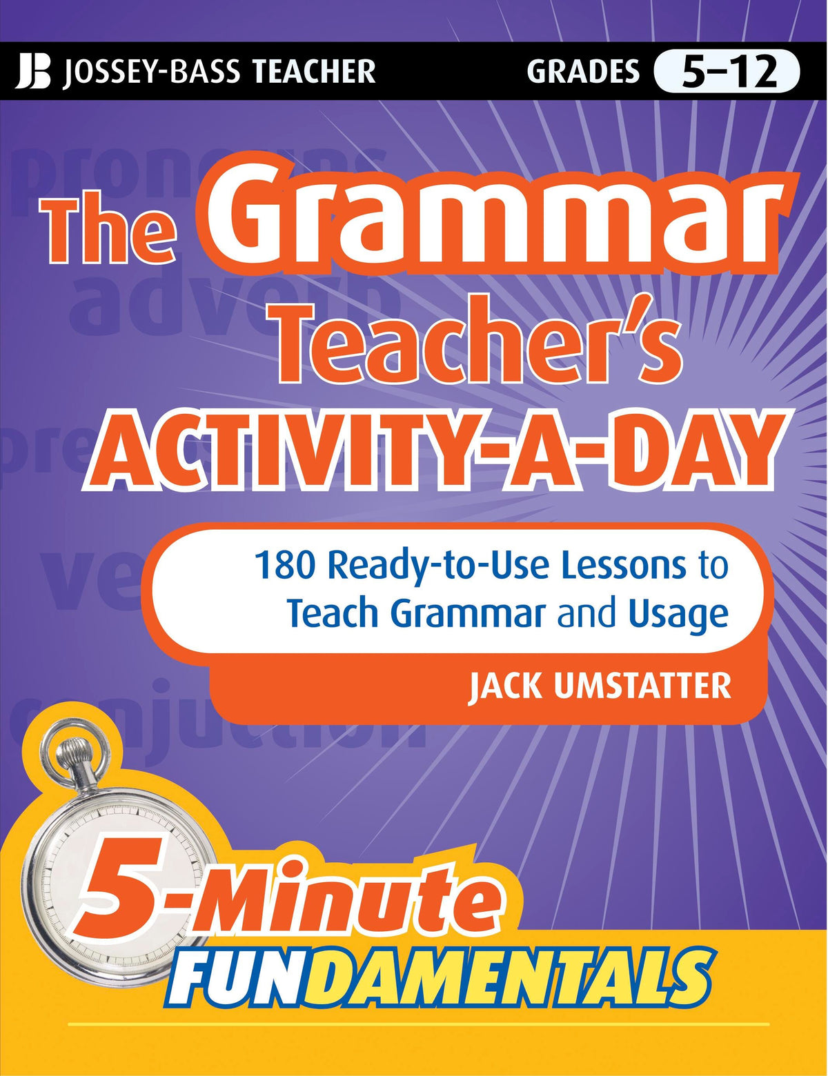 BOOK - GRAMMAR TEACHERS ACTIVITY-A-DAY SOFTCOVER
