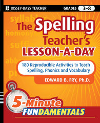 BOOK SPELLING TEACHERS LESSON-A-DAY SOFTCOVER