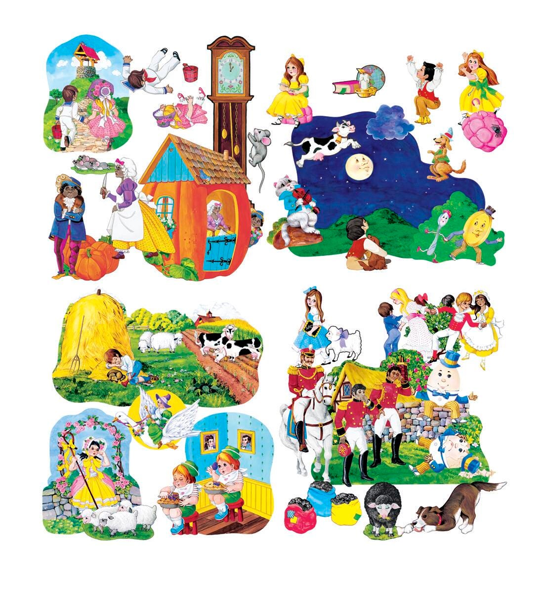 FLANNEL BOARD NURSERY RHYMES PRECUT SET