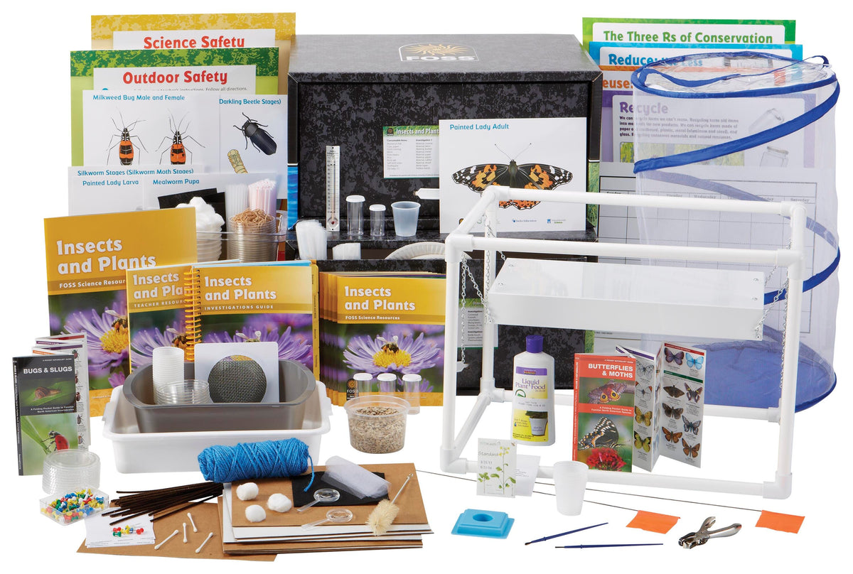 KIT FOSS INSECTS + PLANTS NEXT GEN 7YR/32S