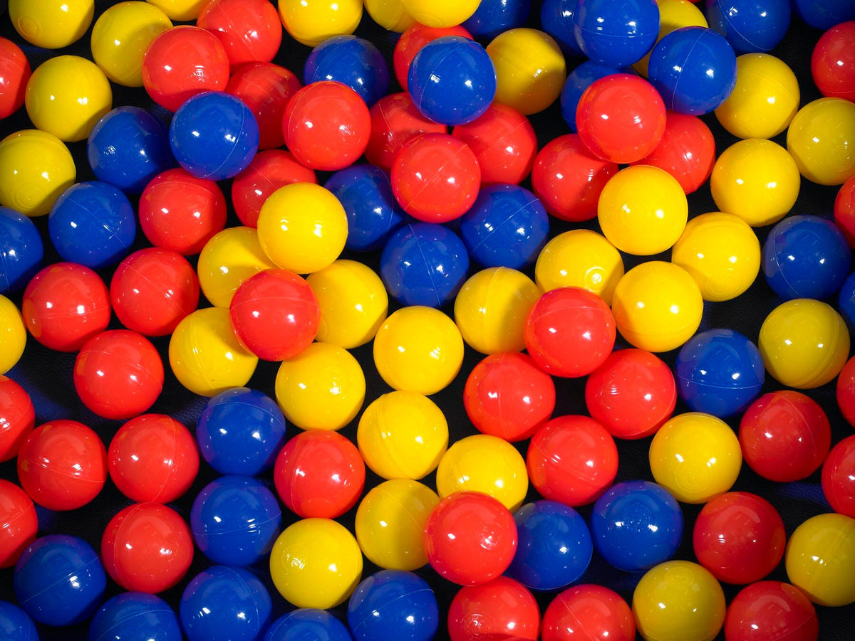 BALL PIT BALLS RYB MIX 2.75 IN CS/500