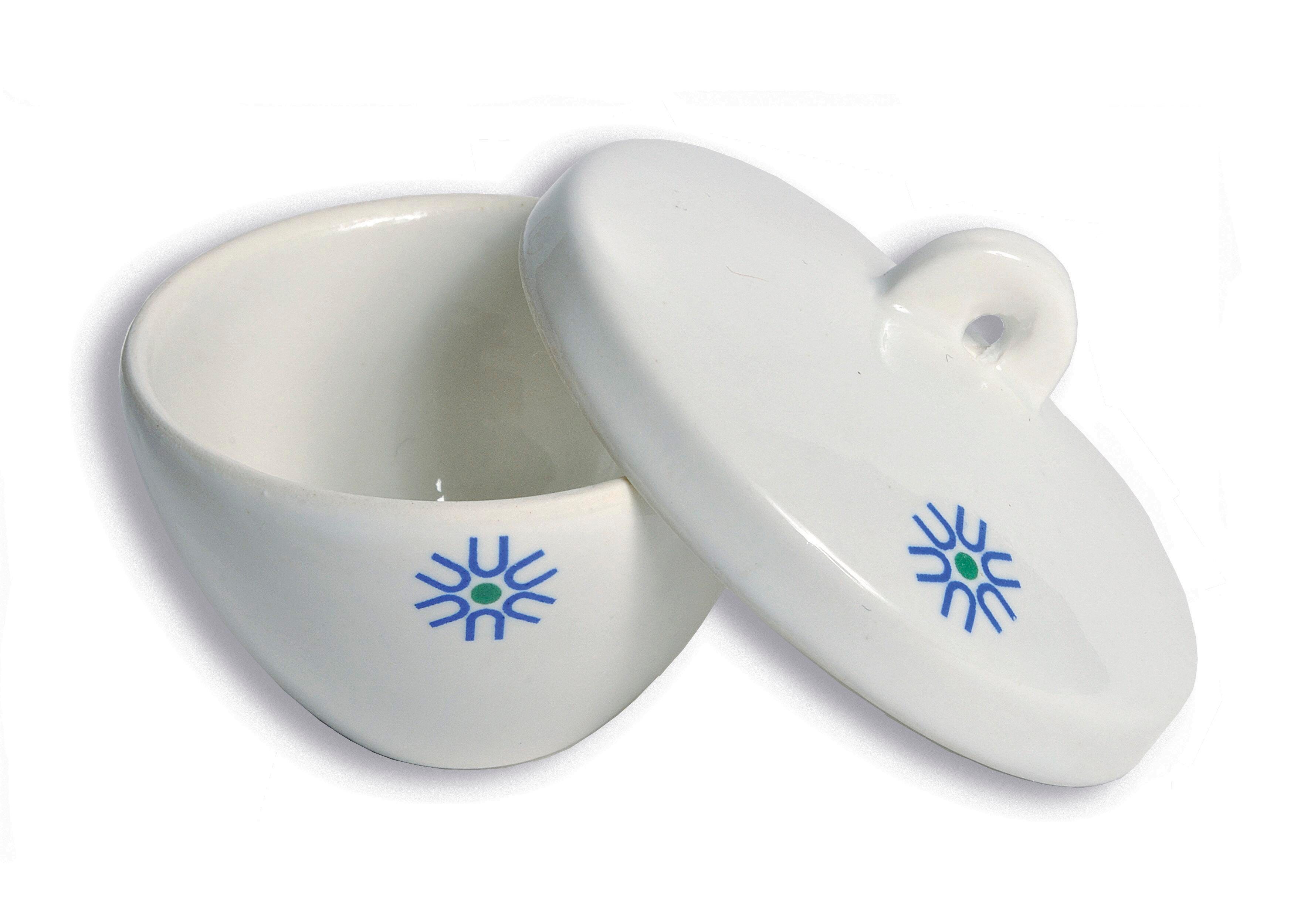 DISC-CRUCIBLE WIDE FORM W/LID 50ML PK/6