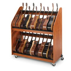 Guitar Rack - up to 20 instruments - Cherry