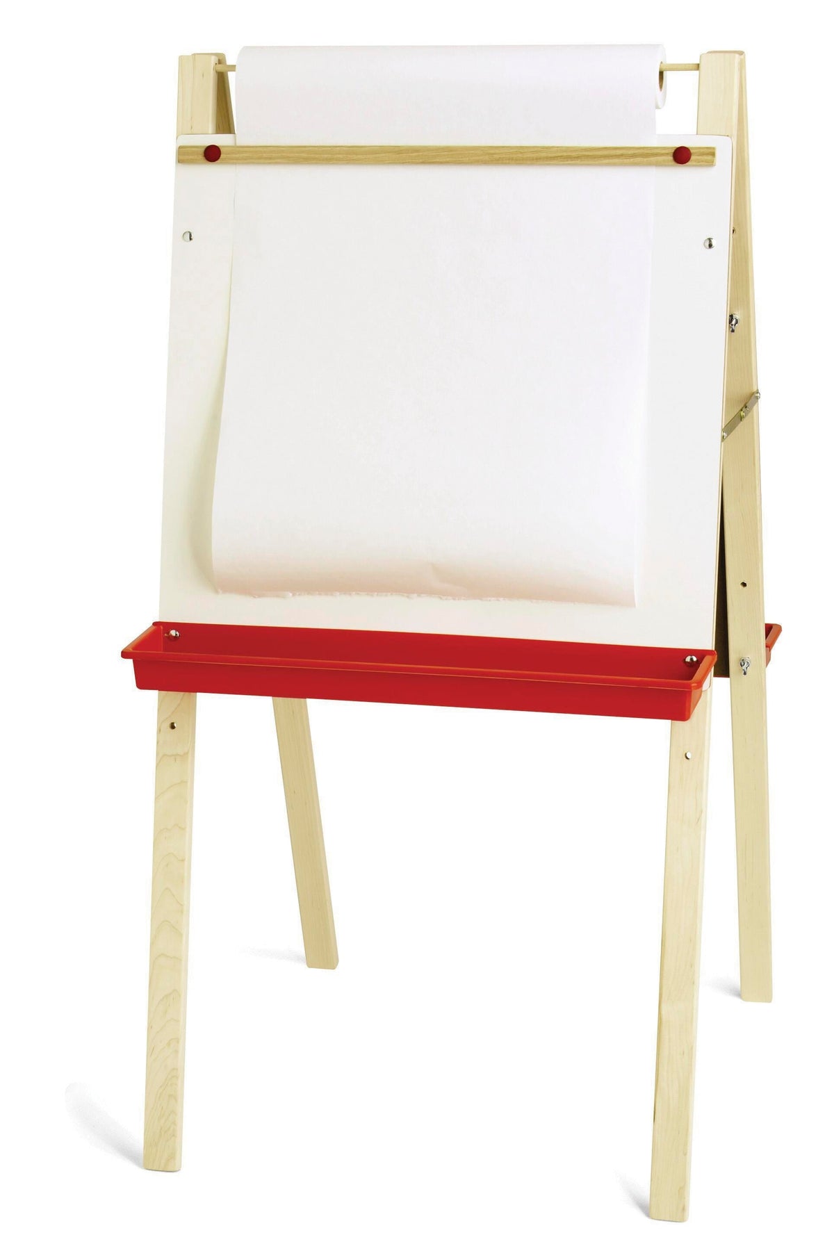 CRESTLINE ADJUSTABLE PAPER ROLL EASEL - 24 X 24 X 48 INCHES - GREEN CHALK/DRY ERASE