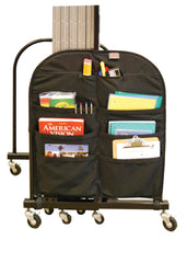 STORAGE CADDY ACCESSORY BAG FOR STANDING ROOM DIVIDERS BLACK