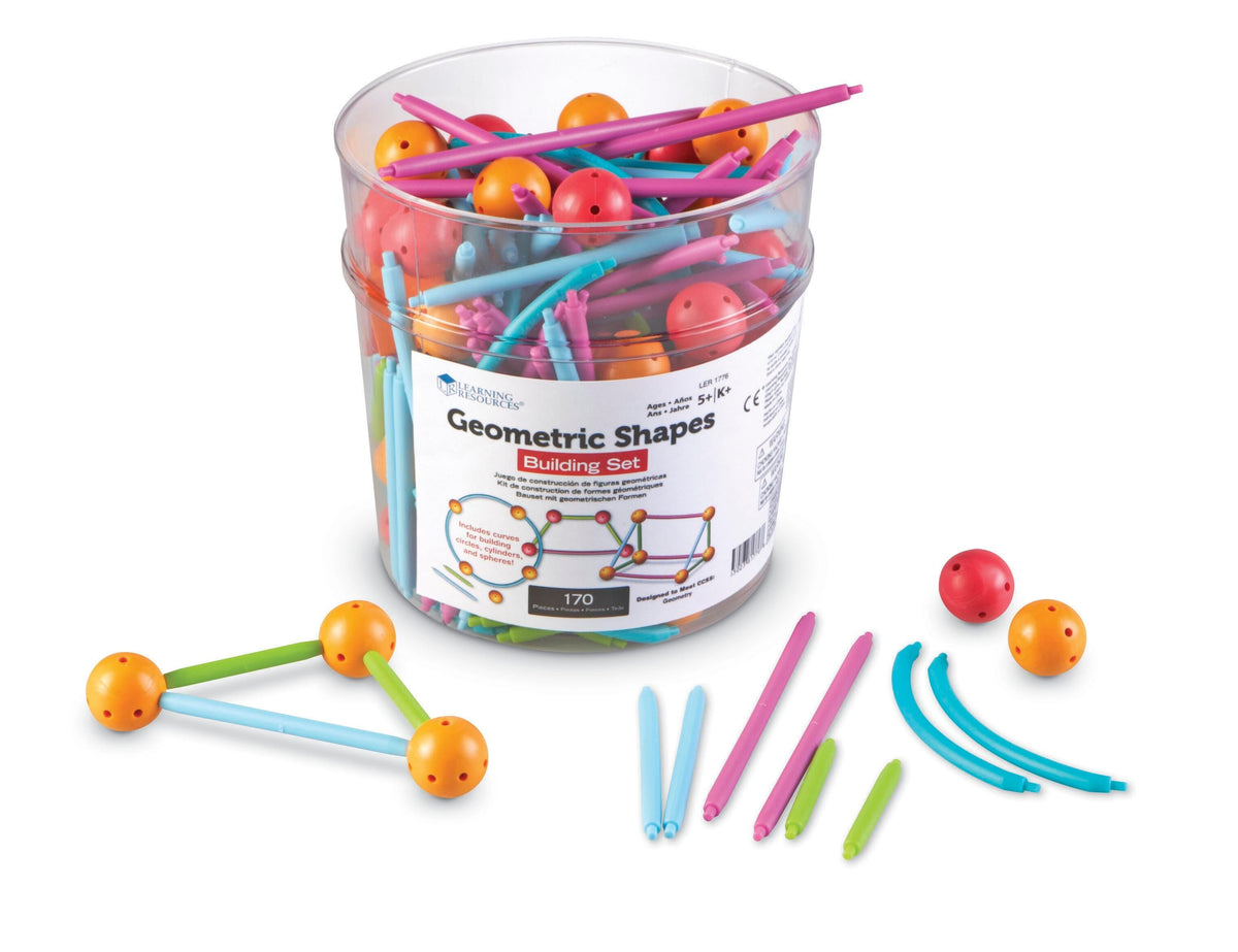GEOMETRIC SHAPES BUILDING - SET OF 170