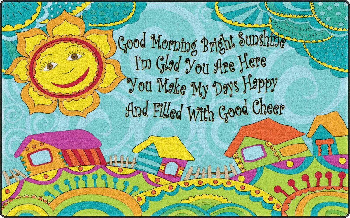 FLAGSHIP CARPETS - GOOD MORNING BRIGHT SUNSHINE - 6 FT X 8 FT 4 IN RECTANGLE