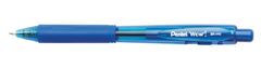 PEN WOW! RETRACTABLE BALLPOINT 1.0MM BLUE PACK OF 12