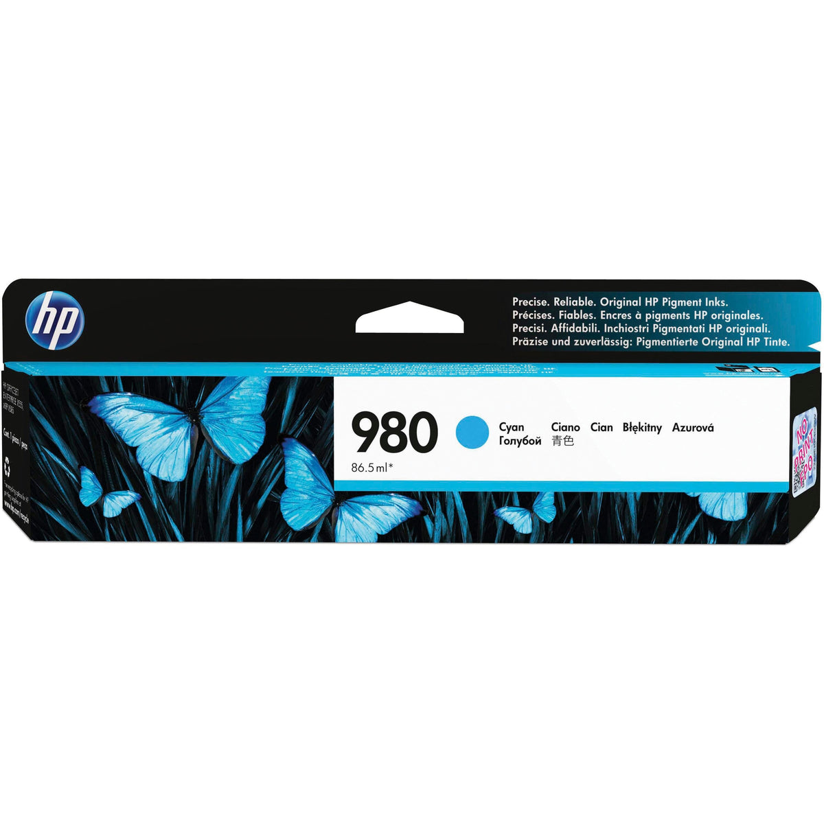 CARTRIDGE INK TONER HP 980 CYAN HEWD8J07A