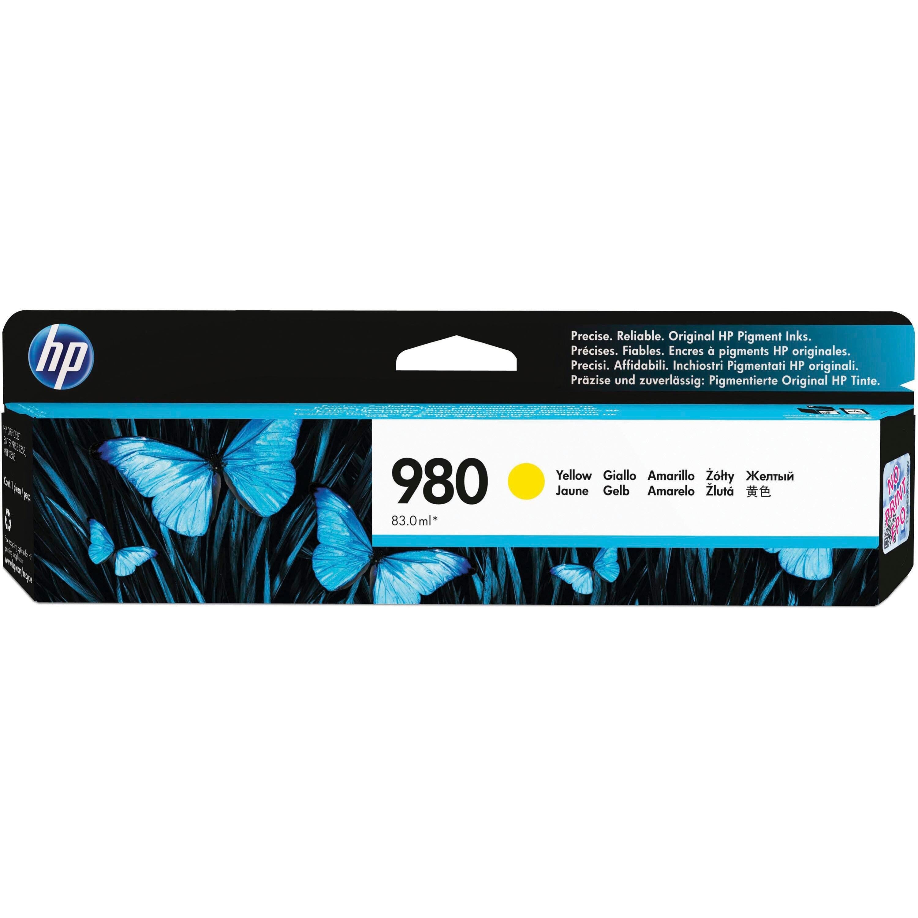 CARTRIDGE INK TONER HP 980 YELLOW HEWD8J09A