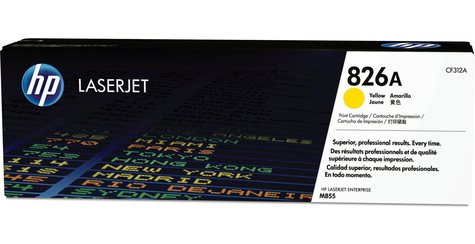 CARTRIDGE INK TONER HP HEWCF312A YELLOW