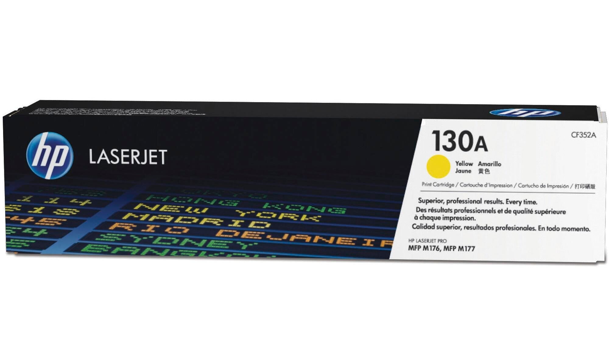 CARTRIDGE INK TONER HP HEWCF352A YELLOW