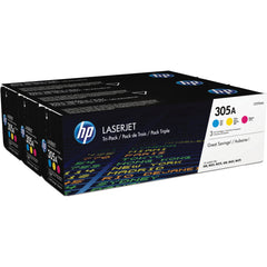 CARTRIDGE INK TONER HP HEWCF370AM TRI-COLOR PK OF 3