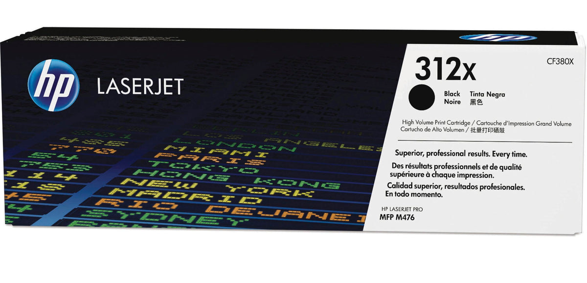 CARTRIDGE INK TONER HP HEWCF380X BLACK