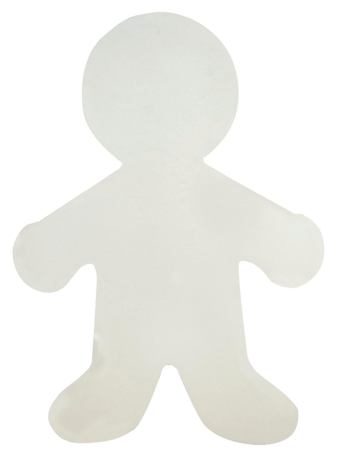 SHAPES CORRUGATED PERSON 12 INCH PACK OF 12