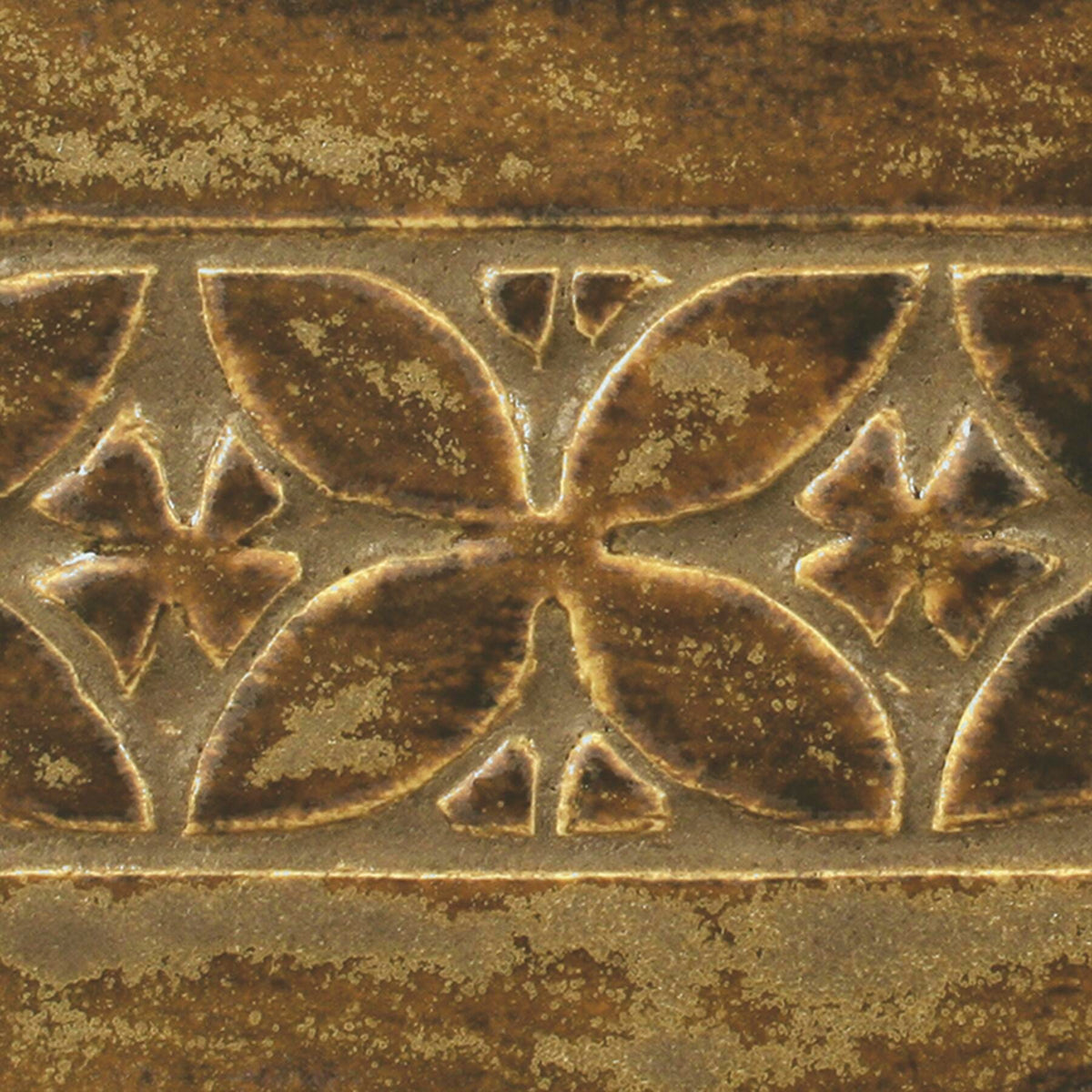 GLAZE AMACO POTTERS CHOICE PC-61 TEXTURED AMBER PINT