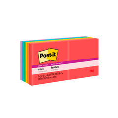POST-IT SUPER STICKY NOTES PLAYFUL PRIMARIES COLORS 3 X 3 PACK OF 12