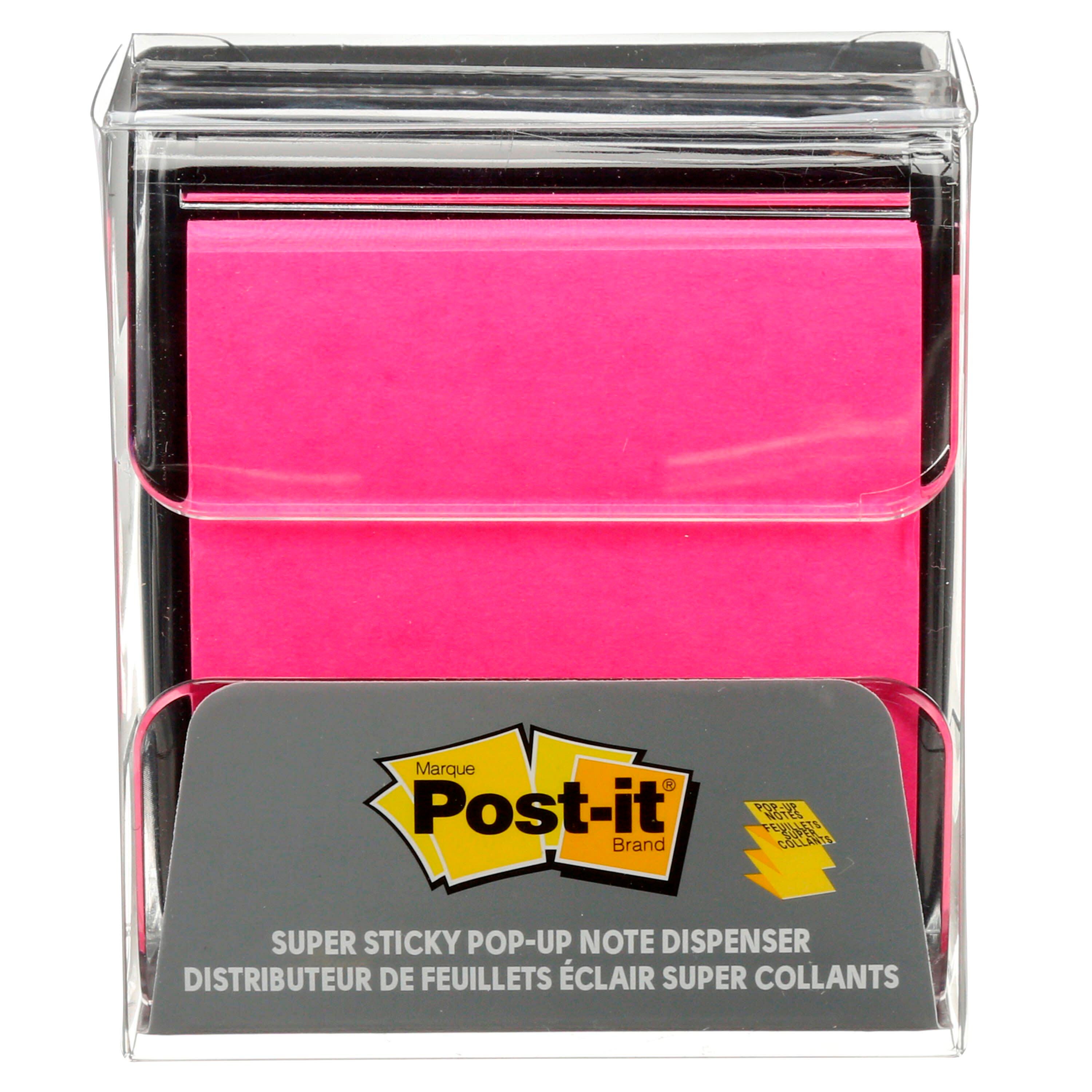 POST-IT POP-UP NOTE DISPSR WRAP DESIGN 3 X 3 BLACK