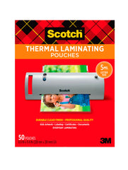 LAMINATING POUCH - SCOTCH LETTER SIZE 9 X 11-1/2 INCH - 5MIL - PACK OF 50