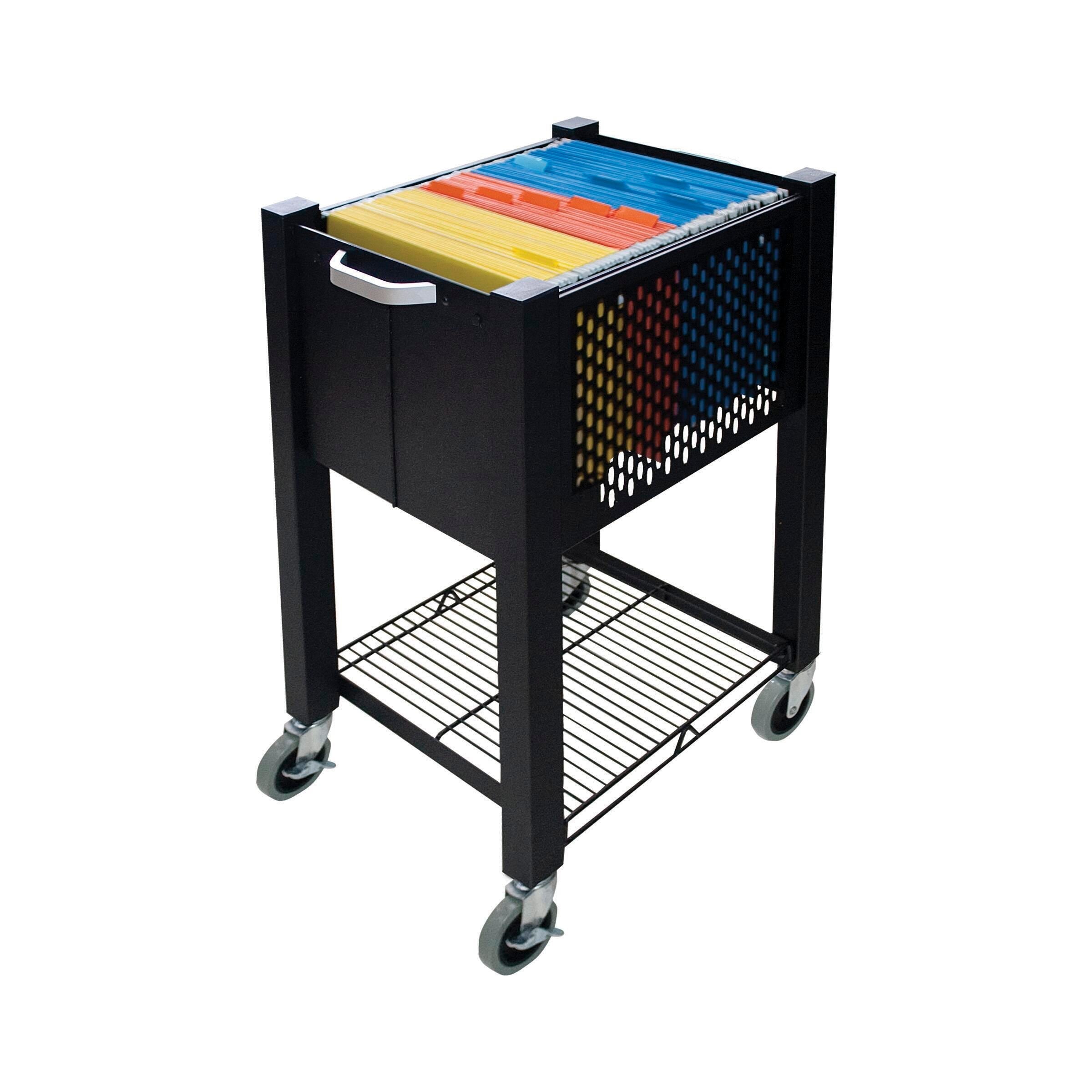 FILE CART VERTIFLEX INSTACART SIDEKICK 14-1/4 X 16-1/2 X 27-3/4 BLACK