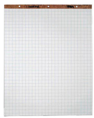 PAPER EASEL PAD RECYCLED 27X34 GRID RULED WHITE 40 SHTS PK OF 2