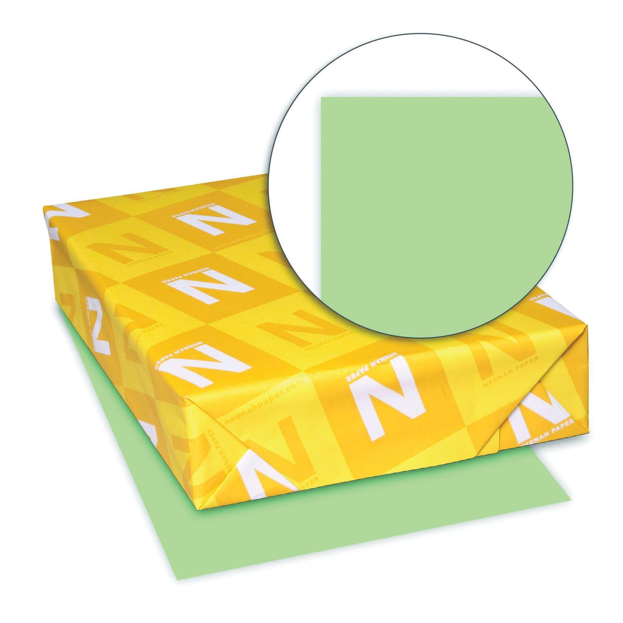 CARDSTOCK INDEX 8.5X11 GREEN 90 LB 250 SHTS
