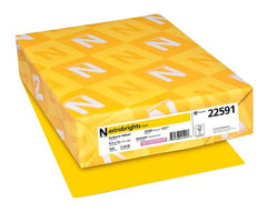 PAPER COPIER 8.5X11 24 LBS SUNBURST YELLOW ASTROBRIGHT REAM